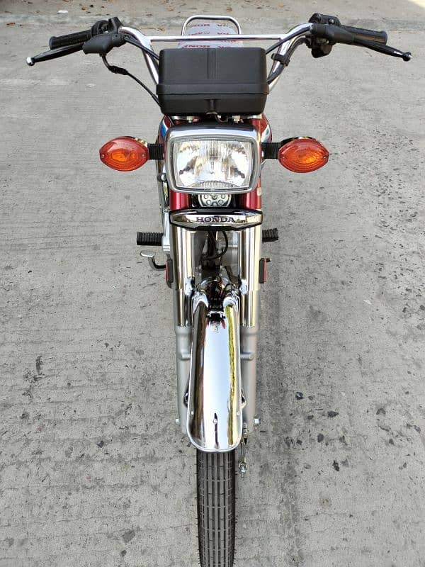 Honda CG125 model 2024 Applied for 2