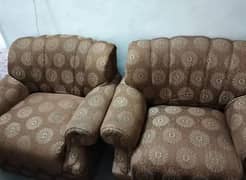 5 seater sofa set with covers for sale