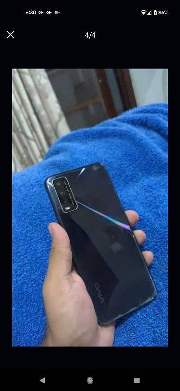 Vivo y20 Navy Blue 3