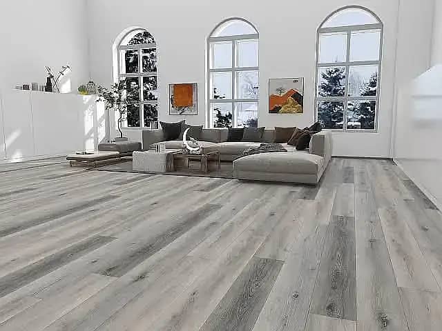 Wooden flooring | Vinyl flooring | wallpaper |Artificial grass. 5