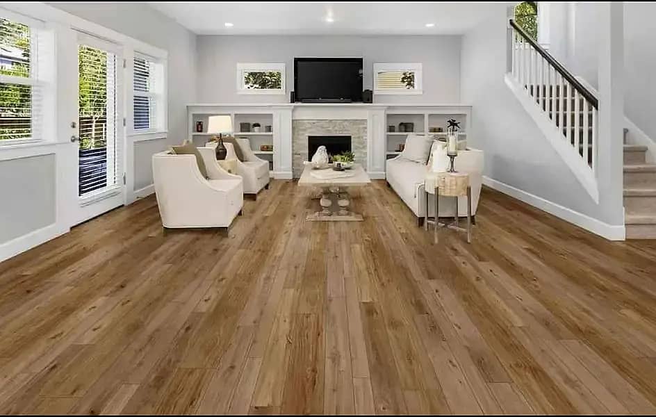 Wooden flooring | Vinyl flooring | wallpaper |Artificial grass. 9