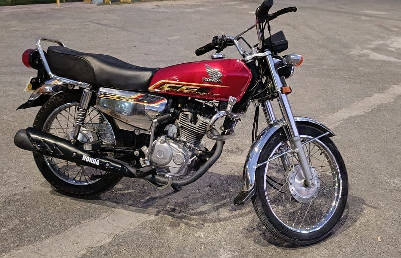 Honda CG 125 self start special edition 0