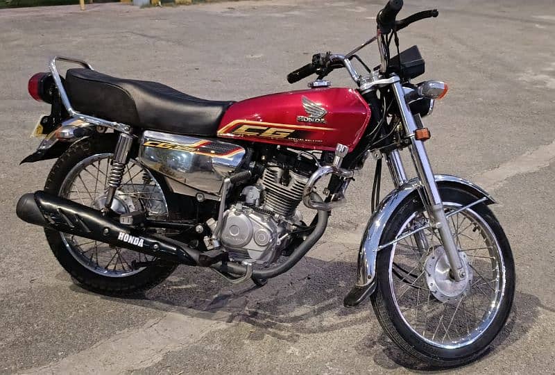 Honda CG 125 self start special edition 1