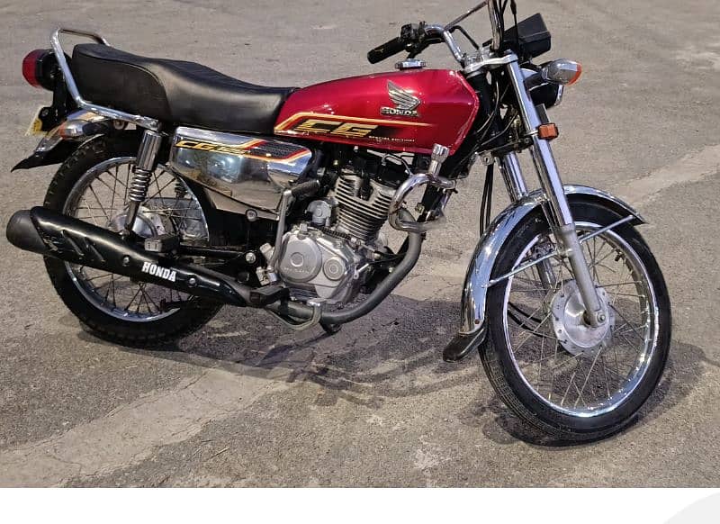 Honda CG 125 self start special edition 2