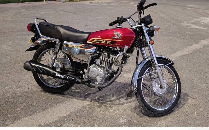 Honda CG 125 self start special edition 3