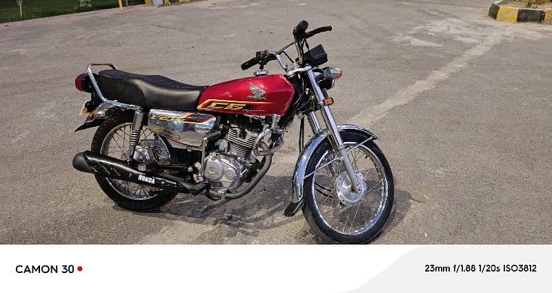 Honda CG 125 self start special edition 6