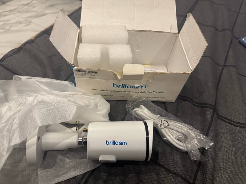 Brillcam UHD 5mp wifi motion detection new unused 3