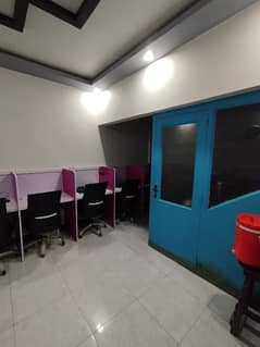 COMMERCIAL OFFICE 400SQ. FT FOR RENT AT PRIME LOCATION