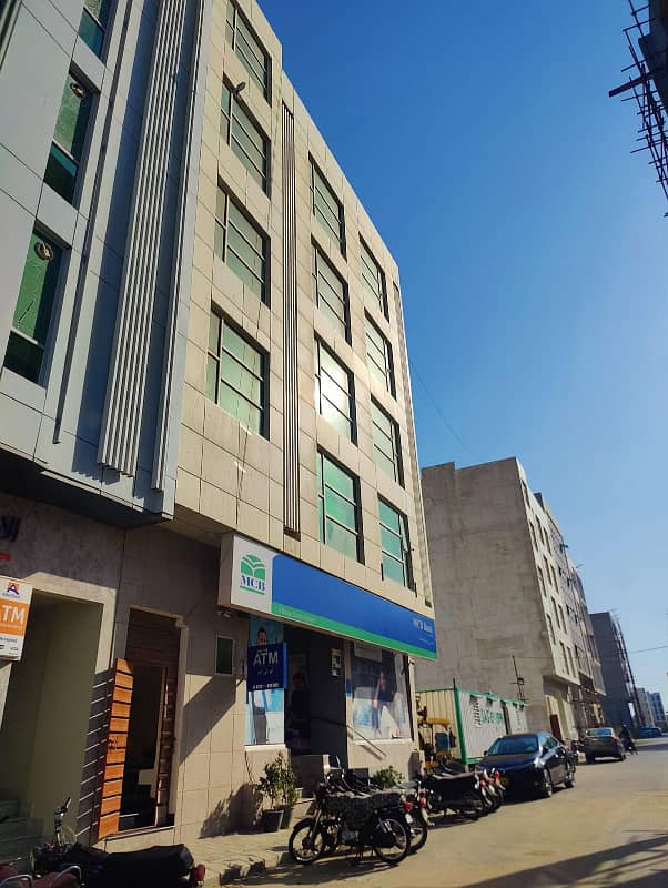 Dha Ph 8 | Al Murtaza Com Aera | Approach From Zulfiqar Avenue | Built On 200 Yards Building | BrandNew 450 Sqft Office Floor | Attach Bath | Ideal Space For Corporate Office, Entrprenuer, StartUp | Reasonable Demand | Possession Expected On Nov 2024 0