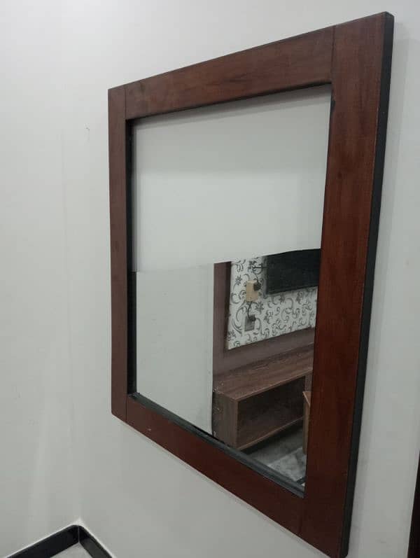 wood mirror frame 1