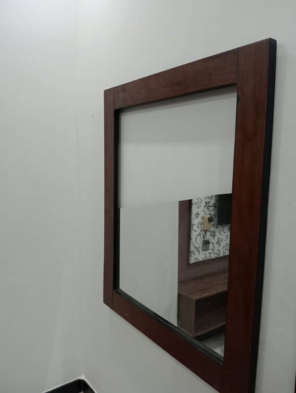 wood mirror frame 2