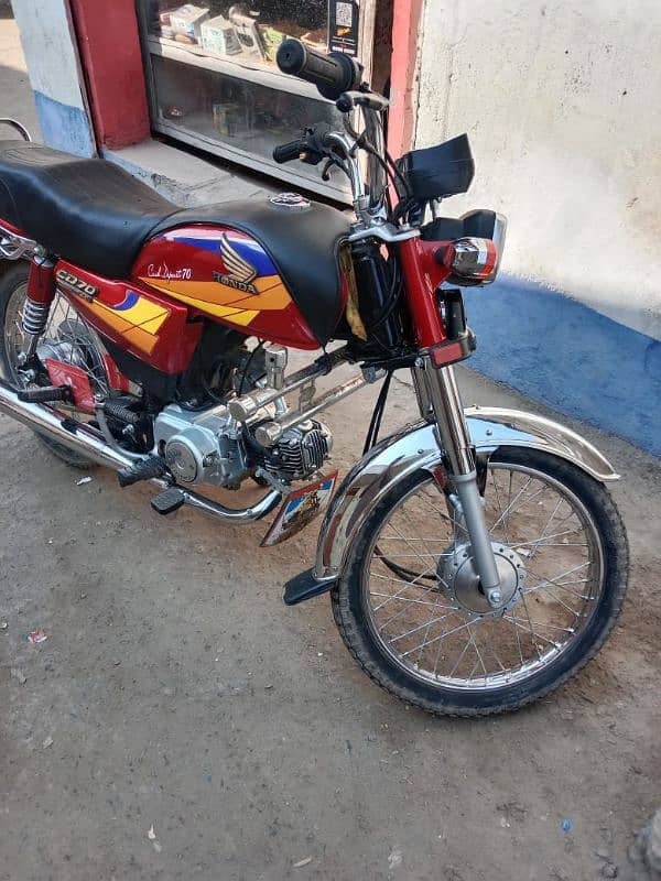 Honda CD 70 CC sirf WhatsApp<O3O9^IO^38"6:I3* 0