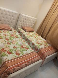 2 single bed