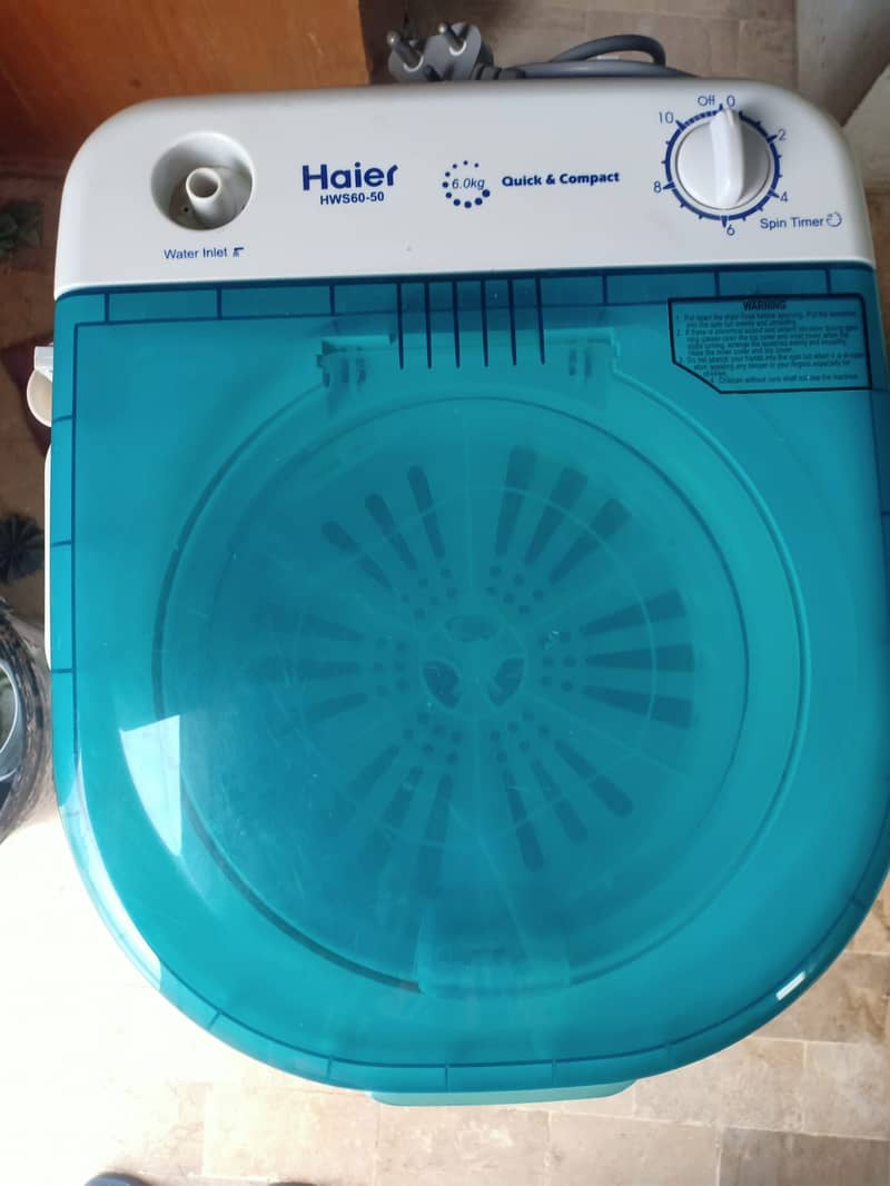 Haier spinner in excellent condition 1