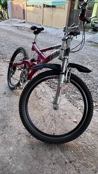 Mountain bike with gears 2