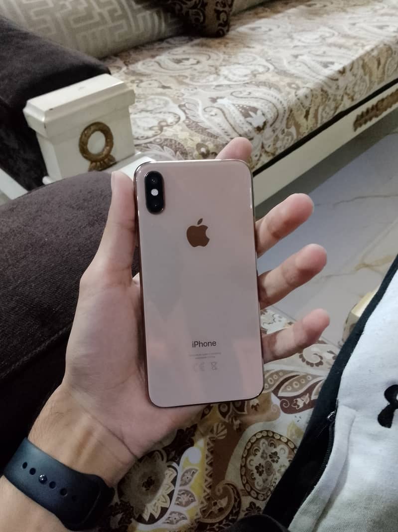 iPhone xs non pta factory unlock golden colour not jv 1