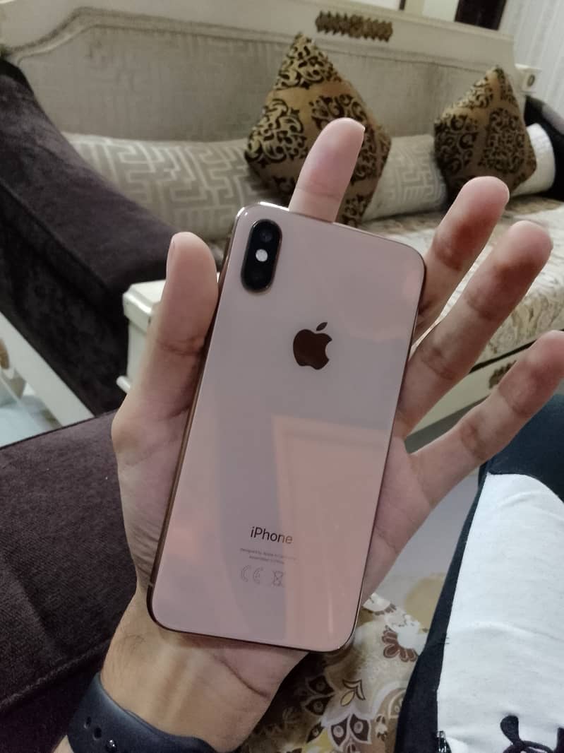 iPhone xs non pta factory unlock golden colour not jv 2