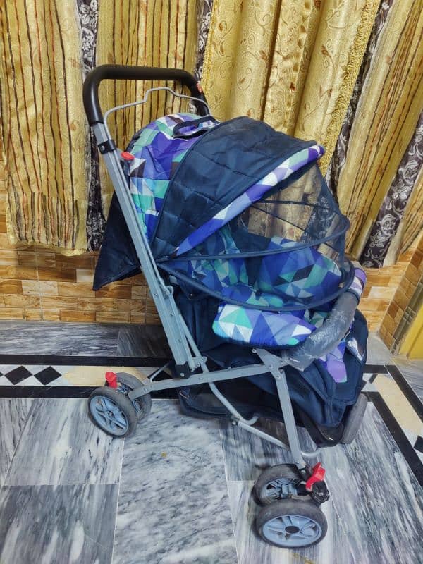 pram / stroller & Swing Jhola in Excellent Condition Just like New. 2