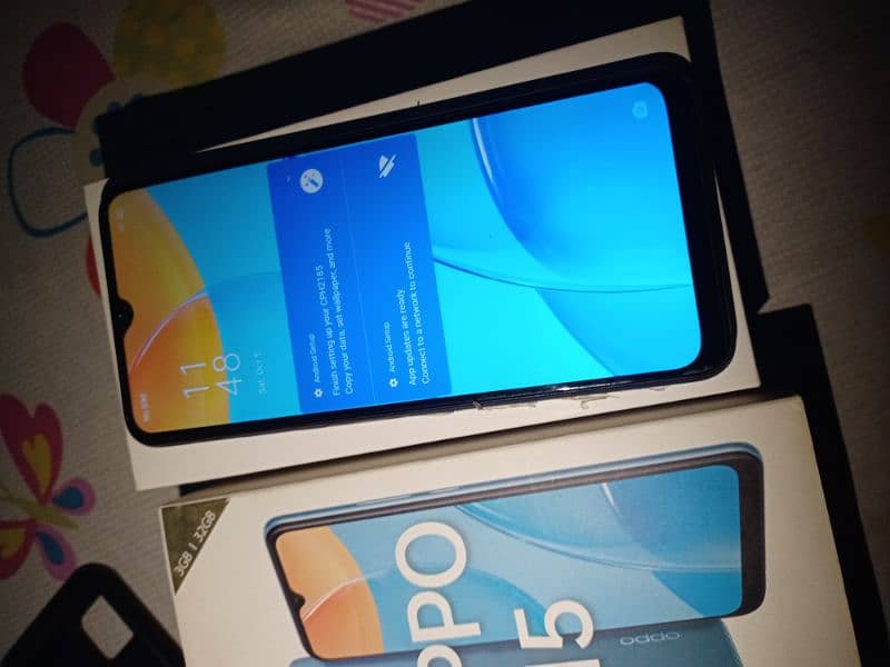 Oppo a 15 3 32 gb mobile with box and charger 2