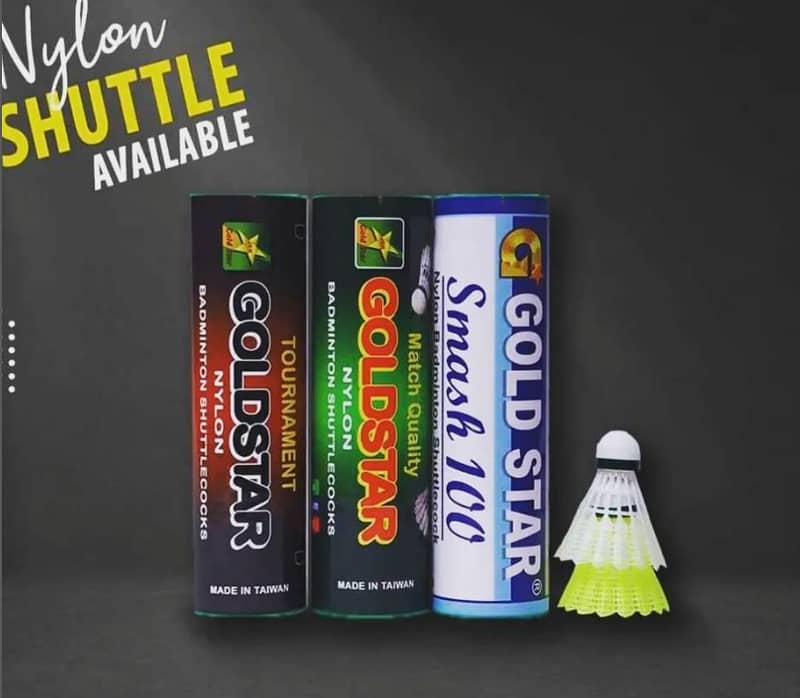 Badminton\Shuttle\Gold\Naylon\All Brands\For Sale\Olx\Pakistan\Punjab 1