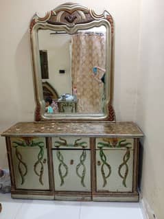 Dressing Table & Iron stand