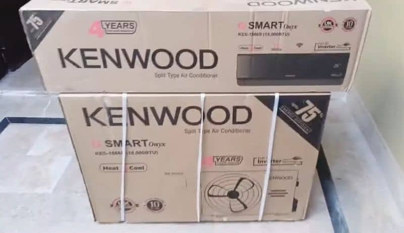 Kenwood DC inverter heat and cool urgent 1.5ton 6