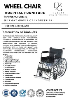 Lightweight Foldable Wheelchair wheel chairs available in stock