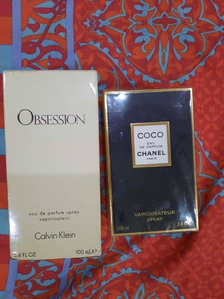 Obsession and Coco By channel perfume 1