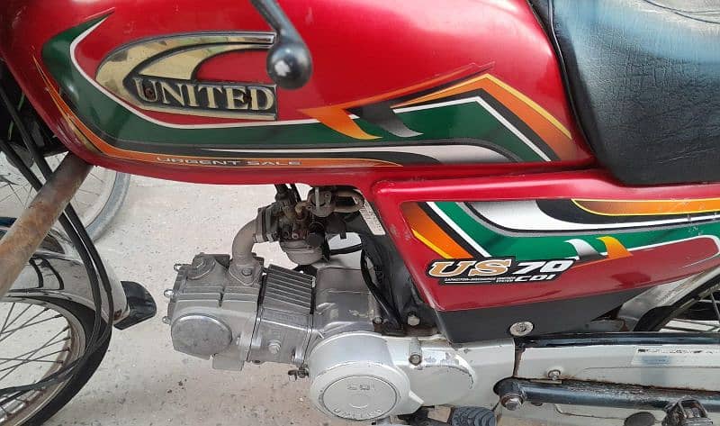 United Bike 70Cc Condition Good 10by8 1