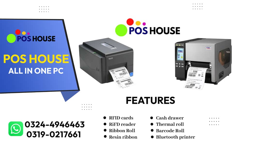 Thermal Printers / POS systems /  Bracodes 0