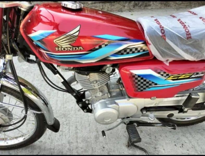 Honda CG 125 (2024) Karachi number 1