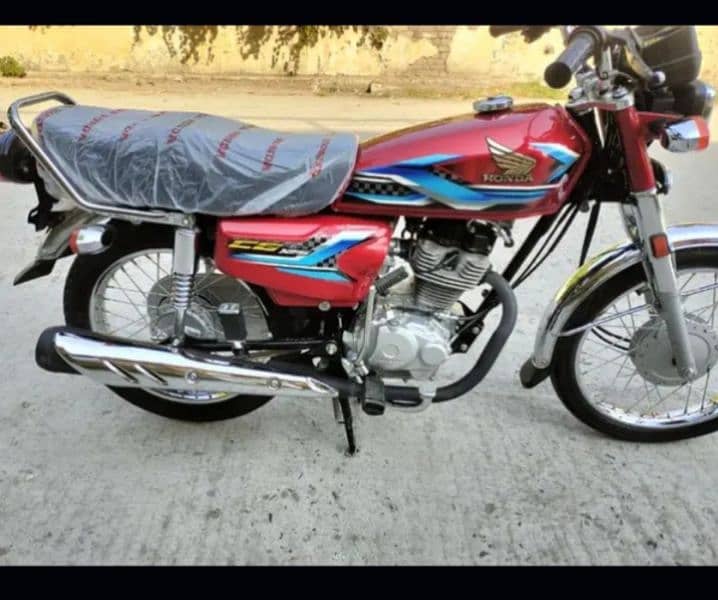 Honda CG 125 (2024) Karachi number 5