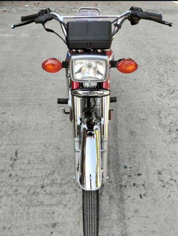 Honda CG 125 (2024) Karachi number 6