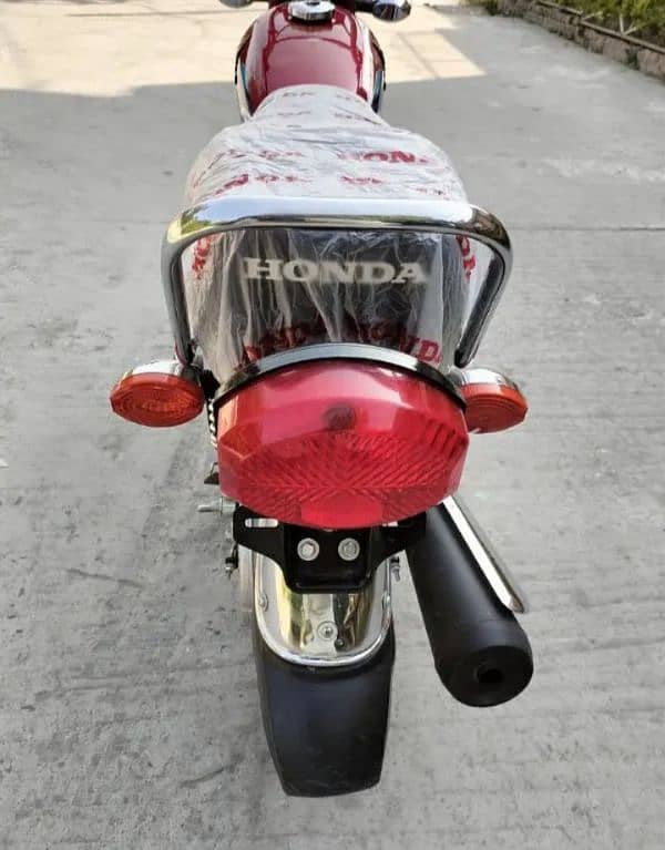 Honda CG 125 (2024) Karachi number 8