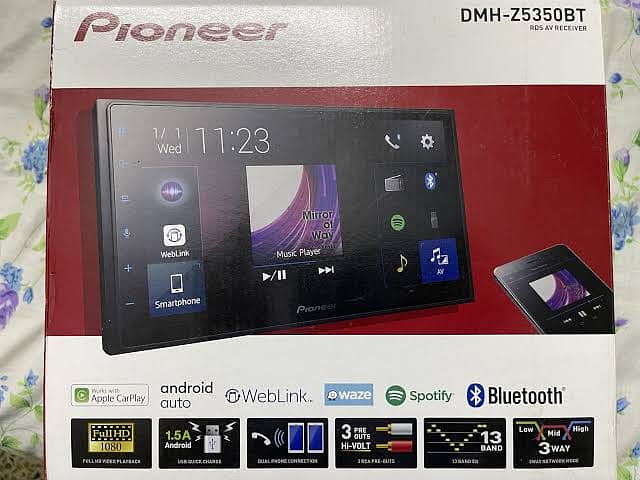 Pioneer Z5350bt apple carplay android auto 0