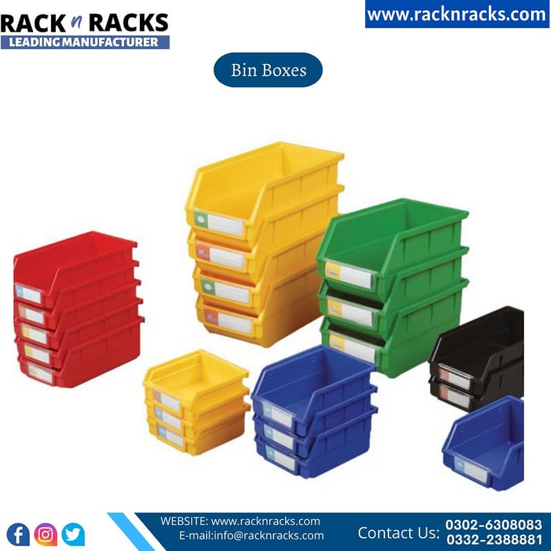 OPEN SHELF RACK | BINS | BULK RACK | PALLET RACK | TOOLS TROLLEY 8