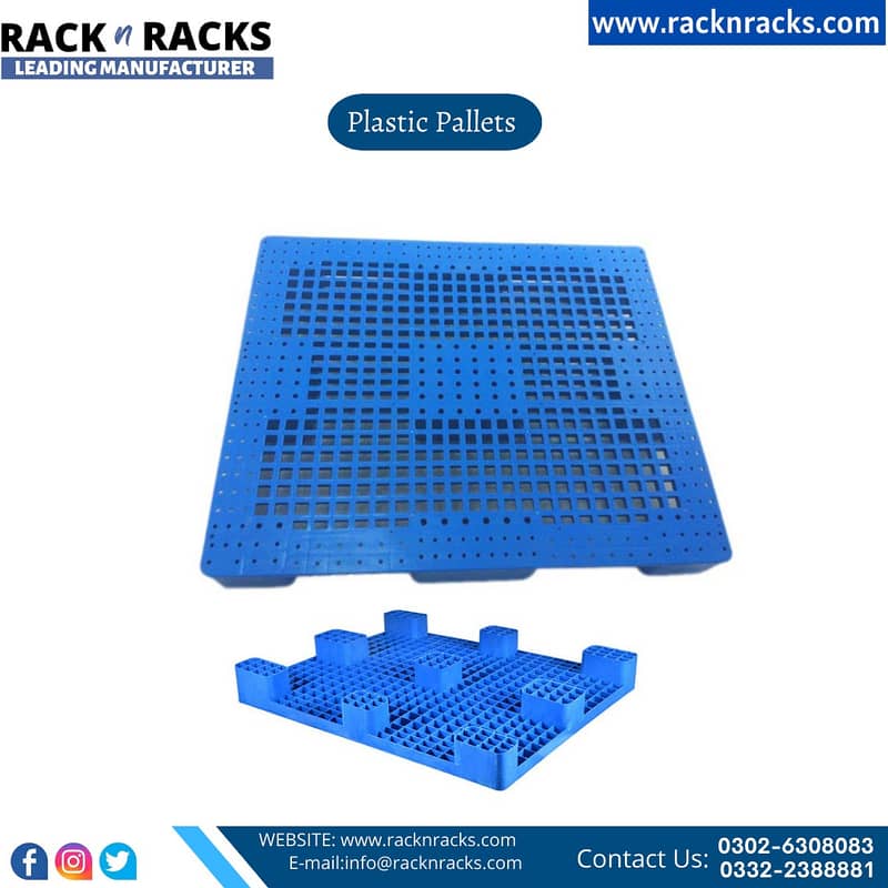 PLASTIC PALLET MS PALLET CAGE PALLET SPILL PALLET PHARMACY RACK 6