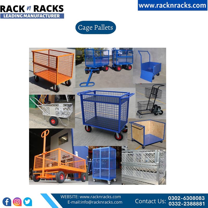 PLASTIC PALLET MS PALLET CAGE PALLET SPILL PALLET PHARMACY RACK 13