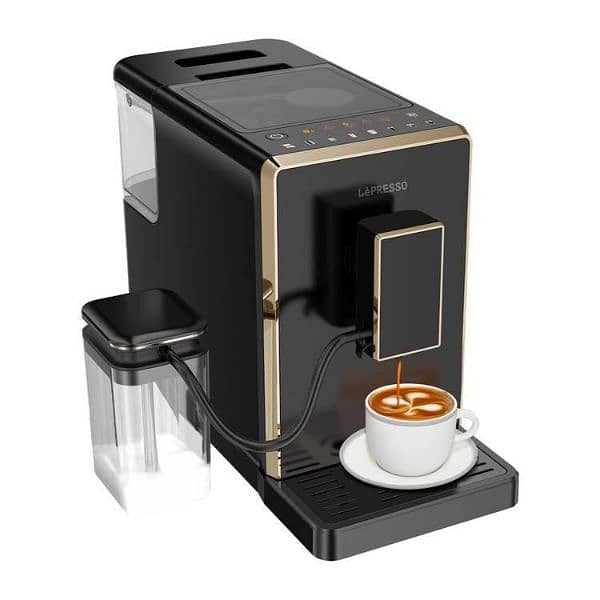 lepresso coffee maker 20 bar fuully automatic with grinder 1