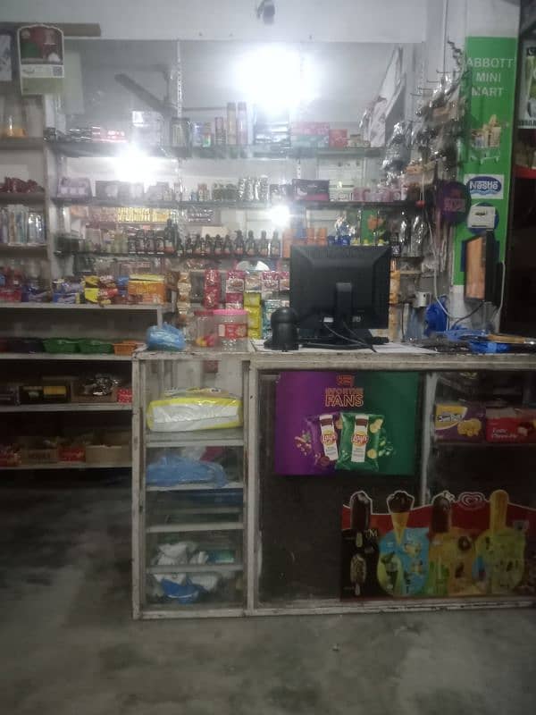 Abbott mini mart karyana store for sale  phone num 03105003091 4