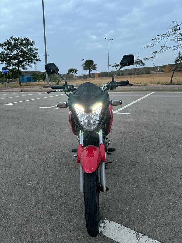 Honda cb150F 2024 urgent sale new bike 10