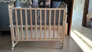 baby cot used just 1 month