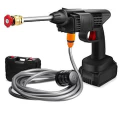 double Battery Automatic Cordless Wireless Car Wash Spray Gun High