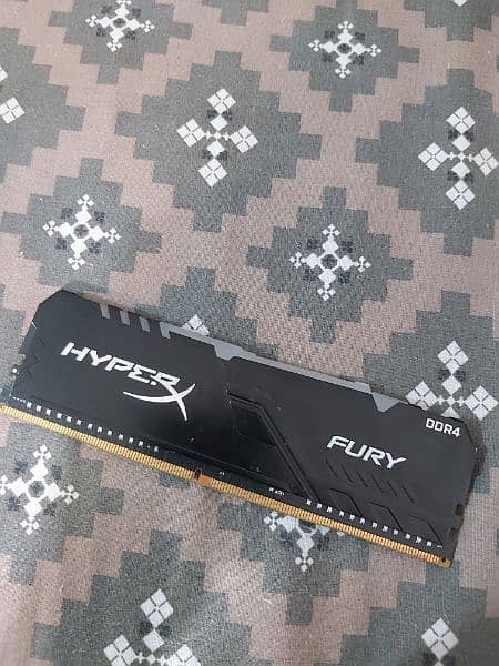 8gb ddr4 HYPER X FURY ARGB 0