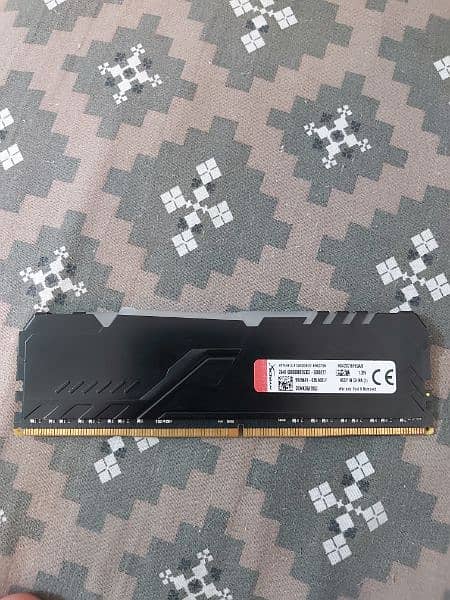 8gb ddr4 HYPER X FURY ARGB 1