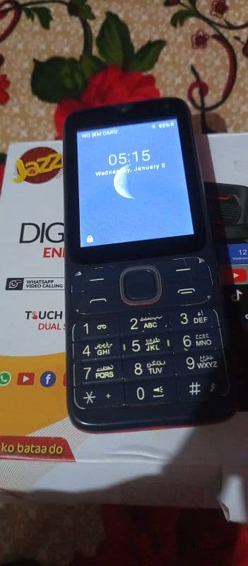 03084763461    only call.      Jazz 4G energy. Touch screen. 2