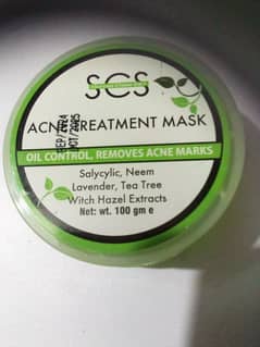 acne treatment mask gell