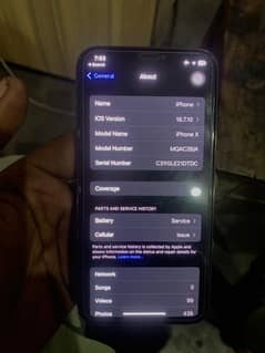 iphone x bypass 64gb all ok waterpack