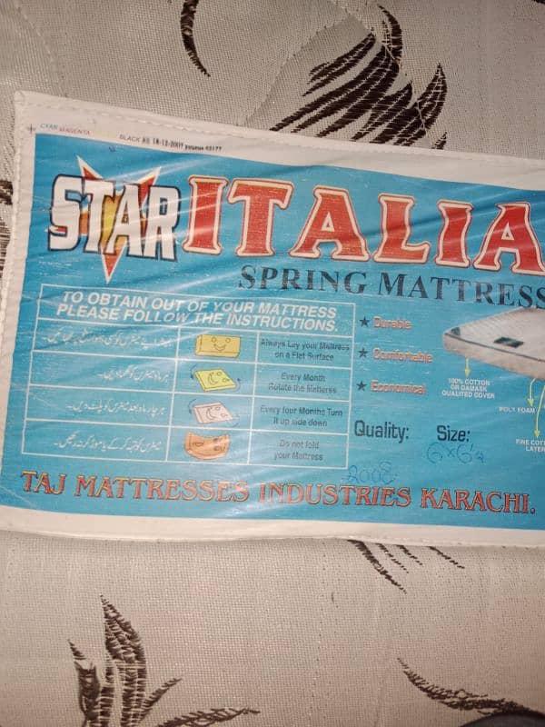 spring Italian mattress 2