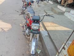 CD_70 bike for sell a one condition 0